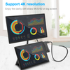 6 in 1 USB Hub And Ethernet Adaptor USB 3.0 Hub with Usb 3.0 Ports And SD, Mirco SD Card Slots 1000Mbps Gigabit Ethernet 4K HDMI