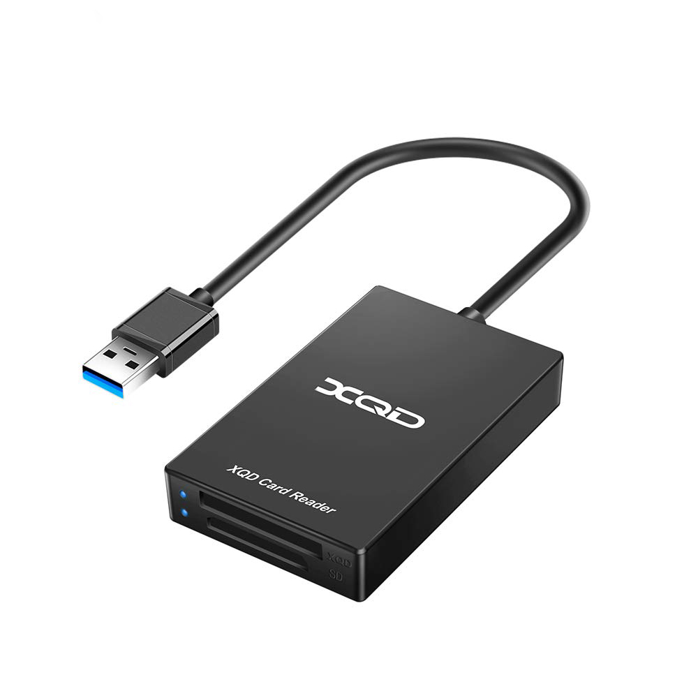 High Speed Multi Card Reader Mini Memory 2 In 1 Mini Super Speed USB 3.0 SD XQD Card Reader XQD & SD Card Reader