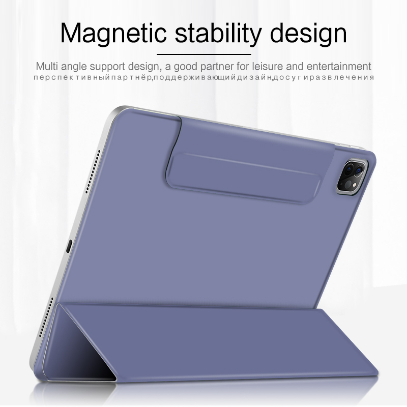 2023 New Protective Soft PU Leather Cover Tablet Magnetic Buckle Case for 11inch iPad Pro
