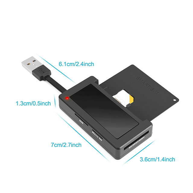 Tablet PC External Sim Card Reader/ Smart Card Reader
