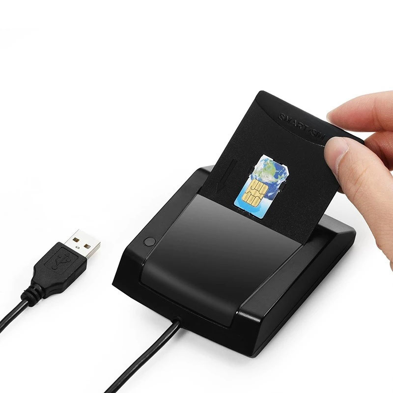 Newest Customized Smart ATM Credit card reader & ID Card Reader