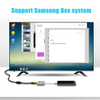 Aluminium Type C Male to USB 3.0 + type C + HDMI Female Adapter to USB 3.0 USB C Multiport Charger Adapter Cable for Macbook