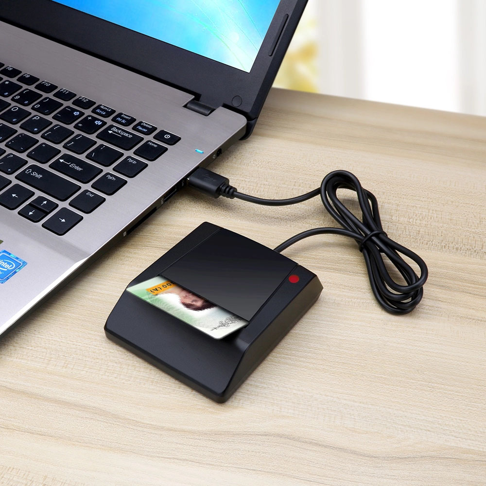 USB2.0 Micro Chip Smart Card Reader SIM Smart Card Reader & ID Card Reader