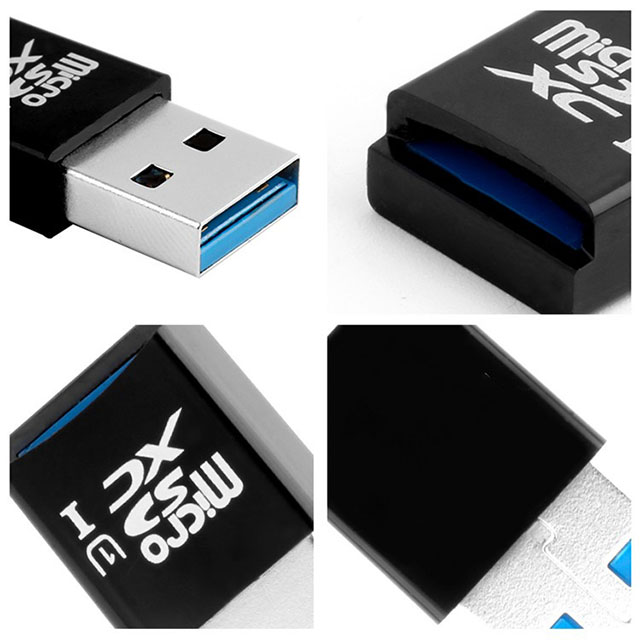  chip card reader writer USB 3.0 card reader adapter high quality 5Gbps super speed card reader
