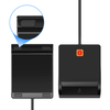 Allkei Factory Portable Usb Smart Emv Multi Ic Id Chip Card Reader ISO 7816 USB 2.0 Full Speed ATM Card Reader 