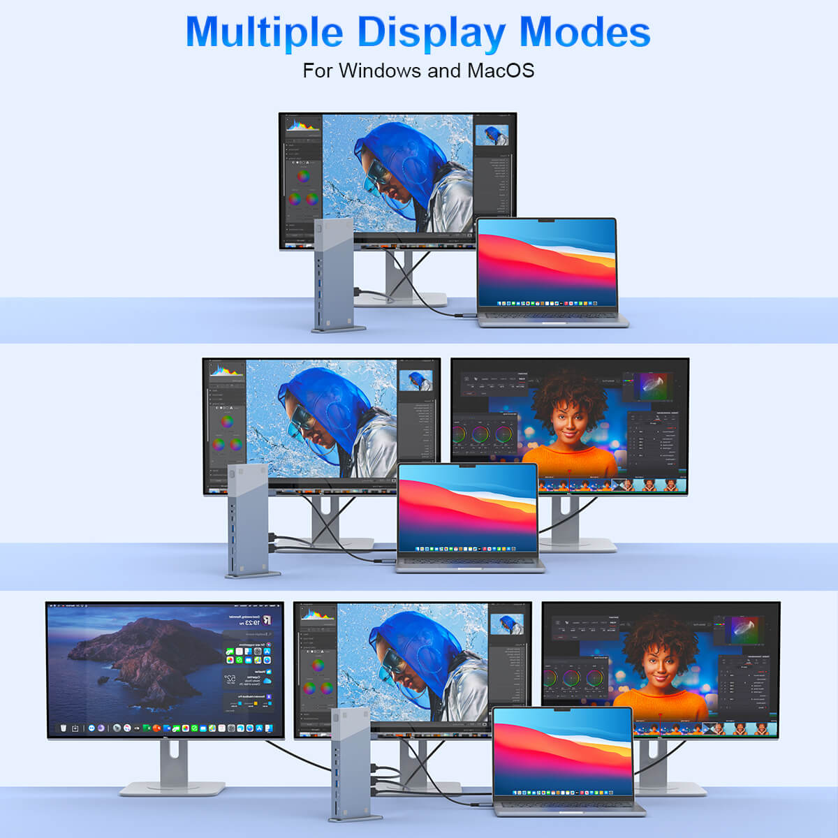 vertical displaylink docking station06