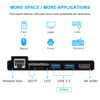 6 in 1 USB Hub And Ethernet Adaptor USB 3.0 Hub with Usb 3.0 Ports And SD, Mirco SD Card Slots 1000Mbps Gigabit Ethernet 4K HDMI