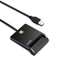 USB 2.0 Full Speed ISO 7816 Contact IC Chip Card Reader For PC